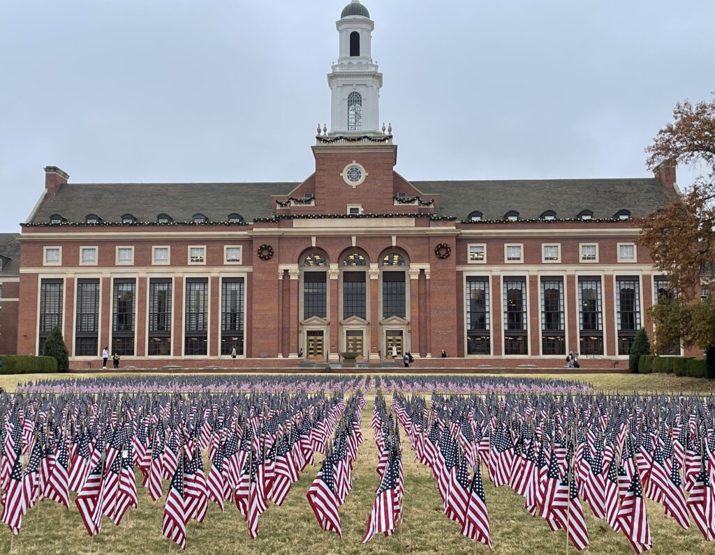 OSU Library on Veterans Day in 2022